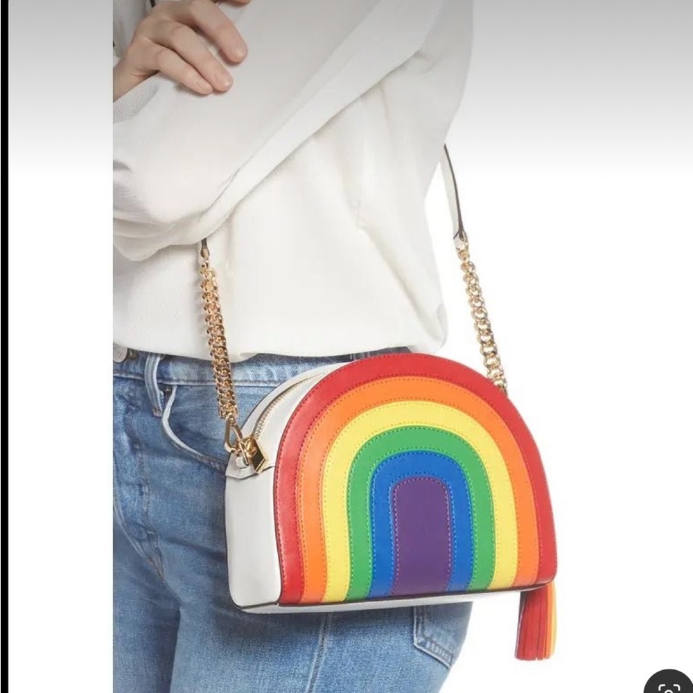 🎈SOLD EBAY 🎈Michael Kors Ginny Rainbow Crossbody - Picture 2 of 6